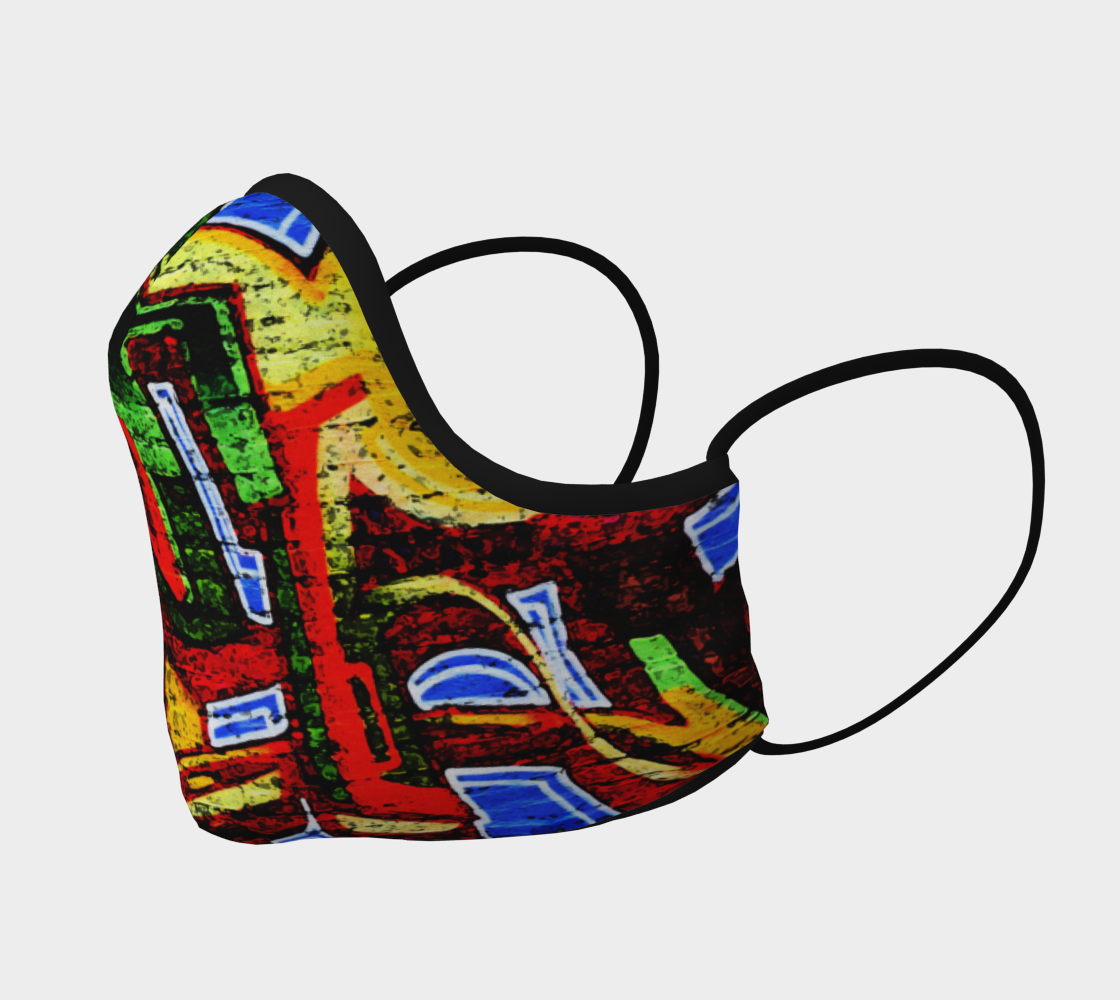 Graffiti 17 Face Covering preview #2