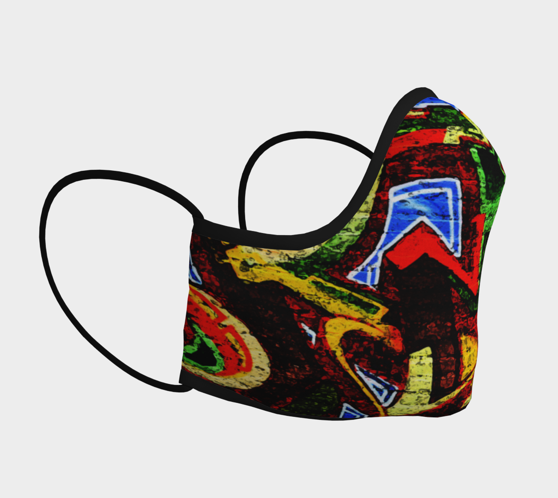 Graffiti 17 Face Covering preview #3