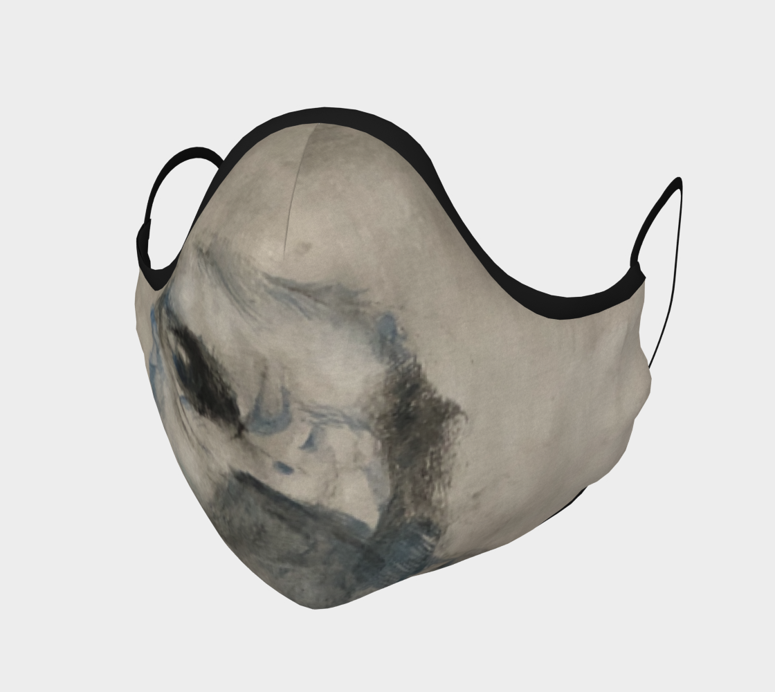 Aperçu de Cliff Swallow Face Mask #1