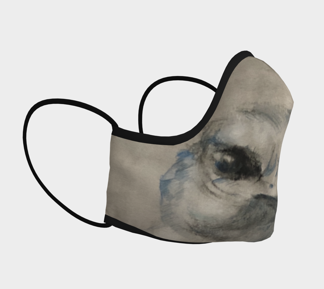 Aperçu de Cliff Swallow Face Mask #3