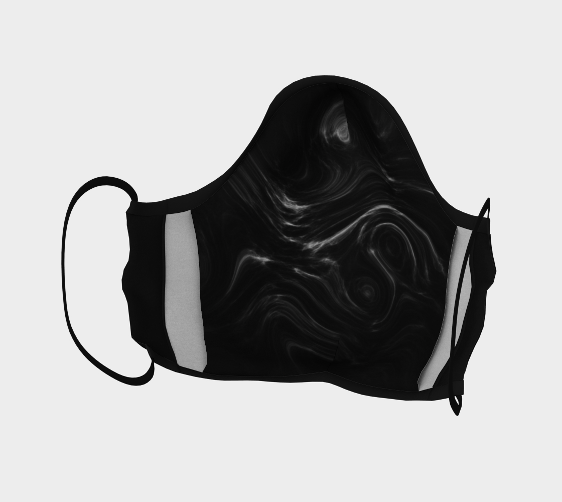 Black Plasma Energy Abstract Art preview #4