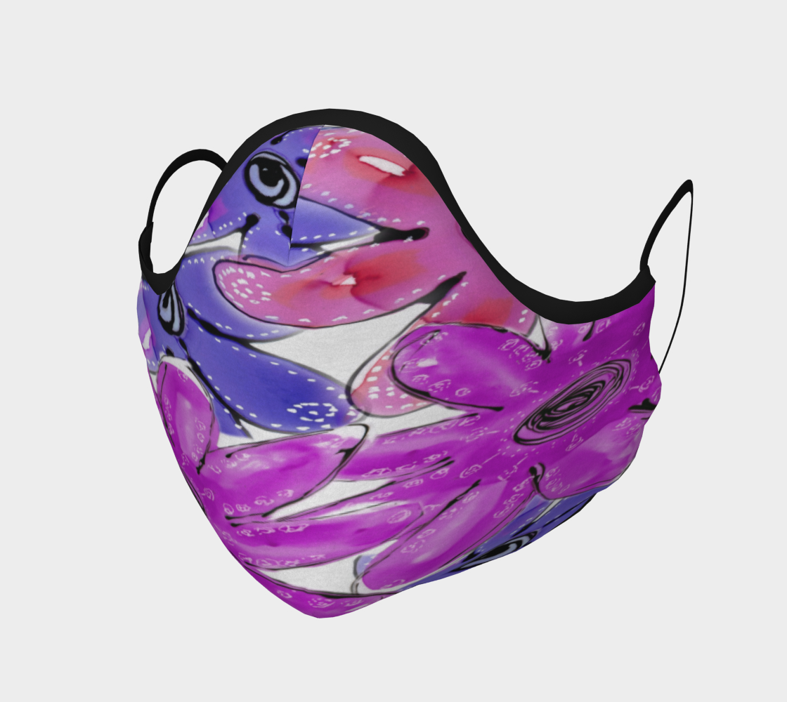 FLORAL POP 2 FACE COVERINGS preview #1