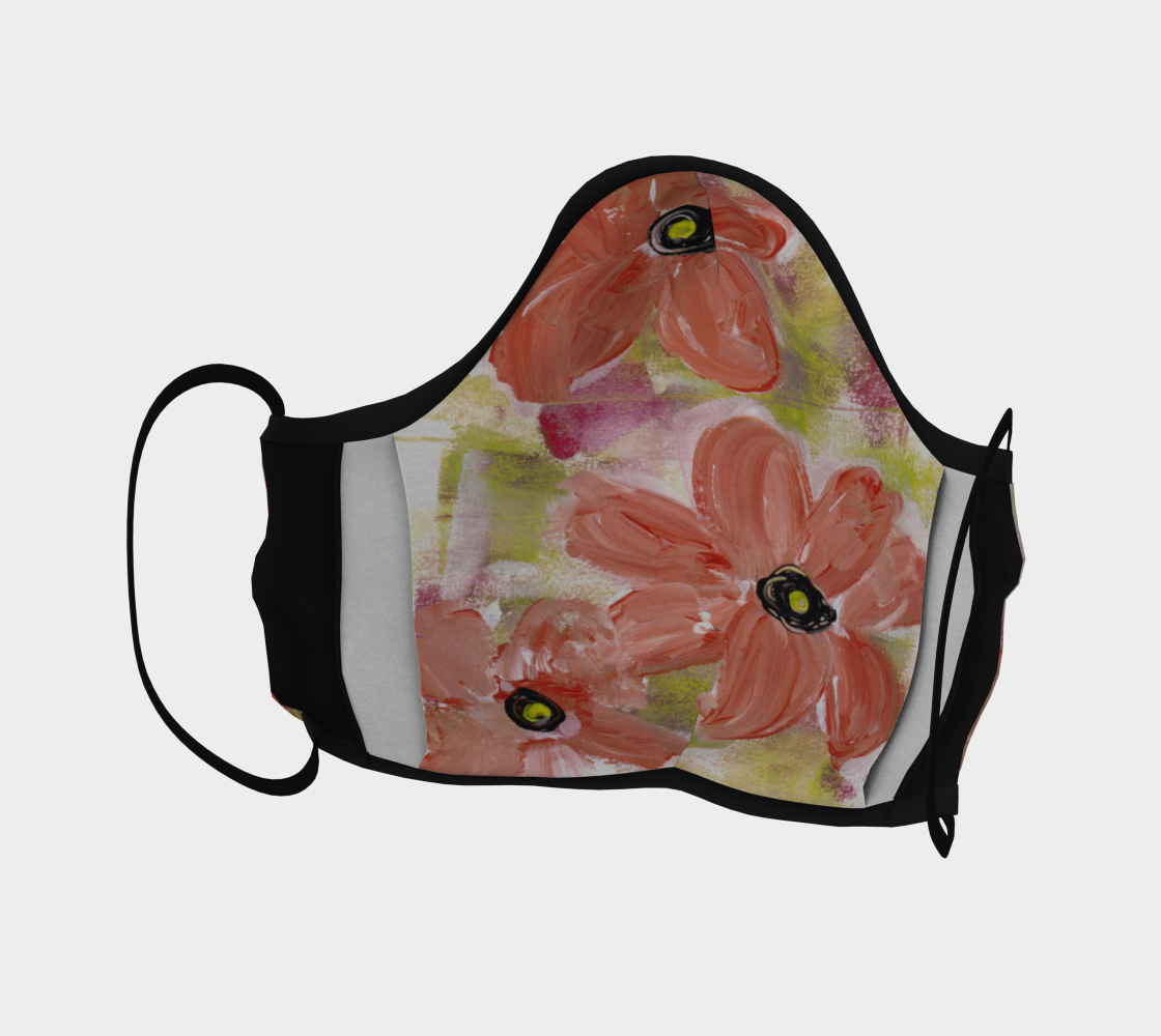 PLAYFUL FLORAL FACE COVERING preview #4