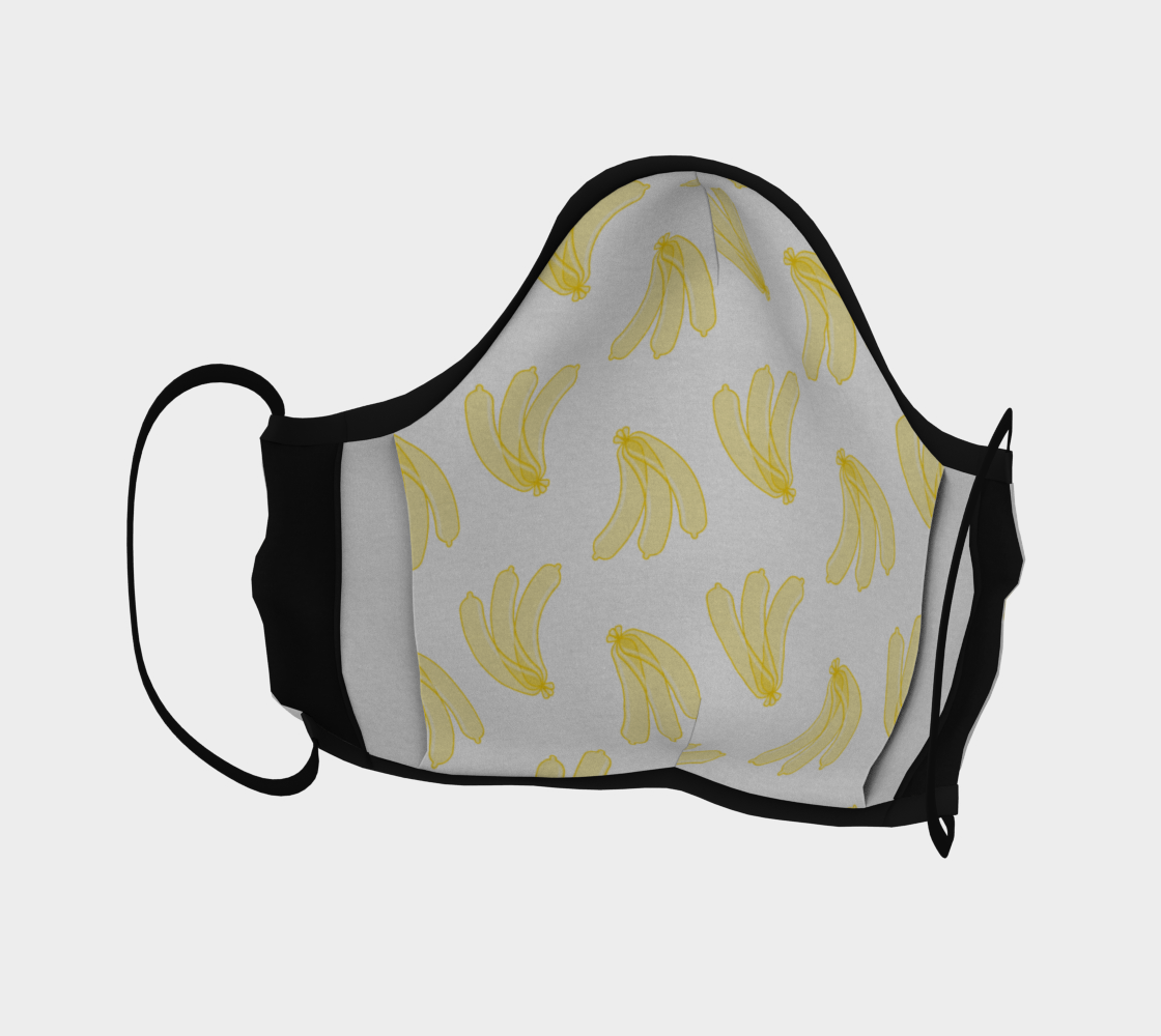 Banana Condoms Face Mask preview #4