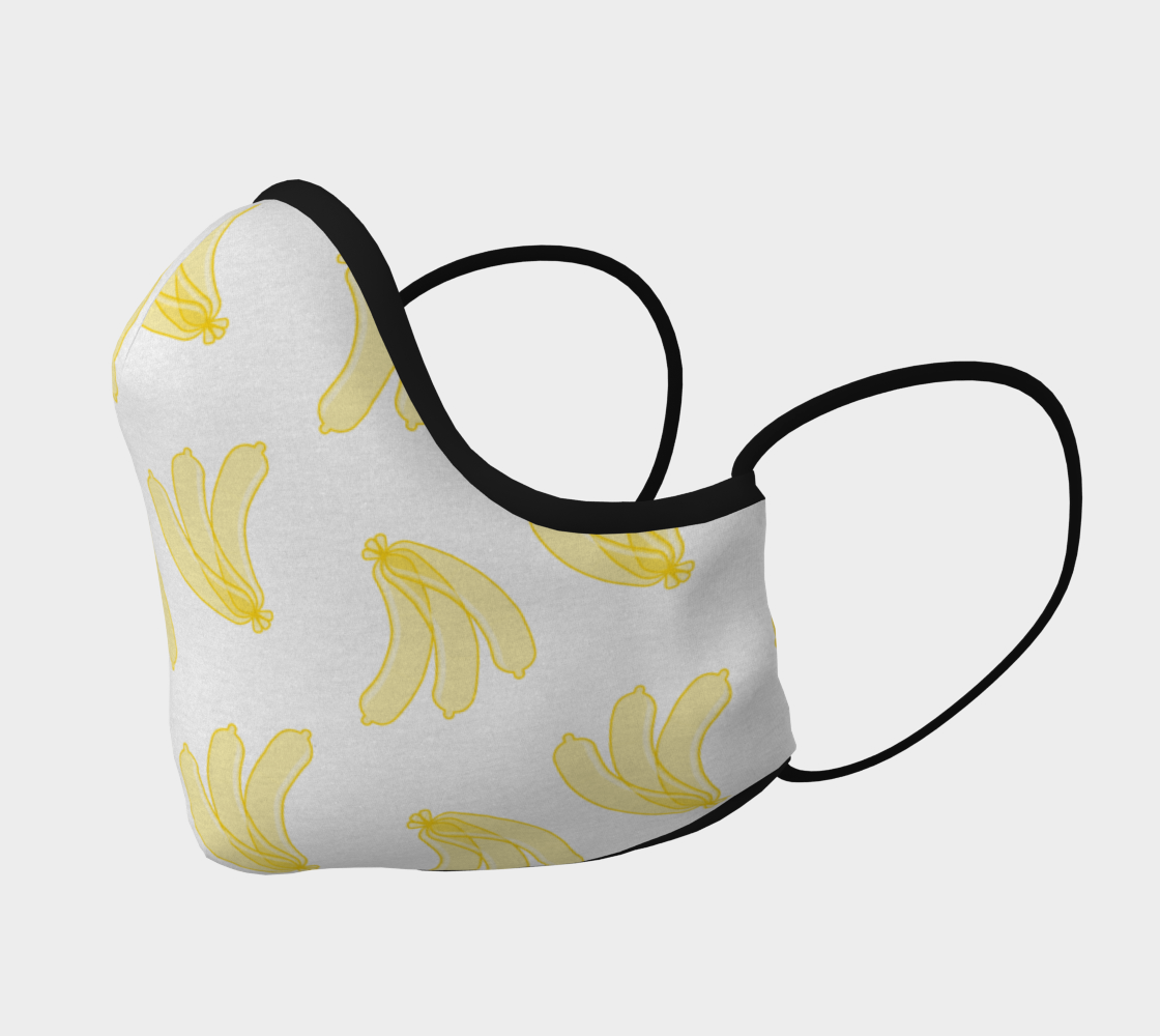 Banana Condoms Face Mask preview #2