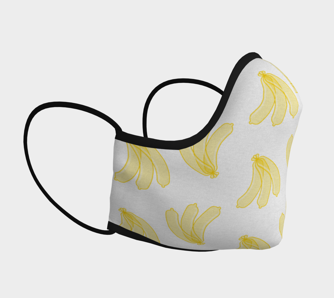 Banana Condoms Face Mask preview #3