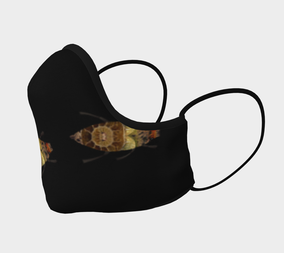 Brown Bugs on Black Mask preview #2