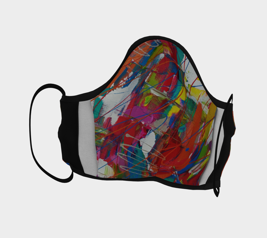 Masque de protection artiste peinture toile preview #4