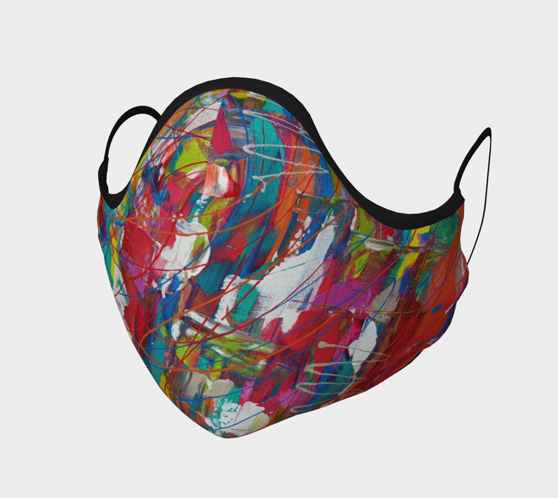 Masque de protection artiste peinture toile preview #1