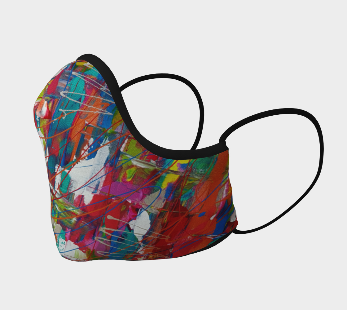 Masque de protection artiste peinture toile preview #2
