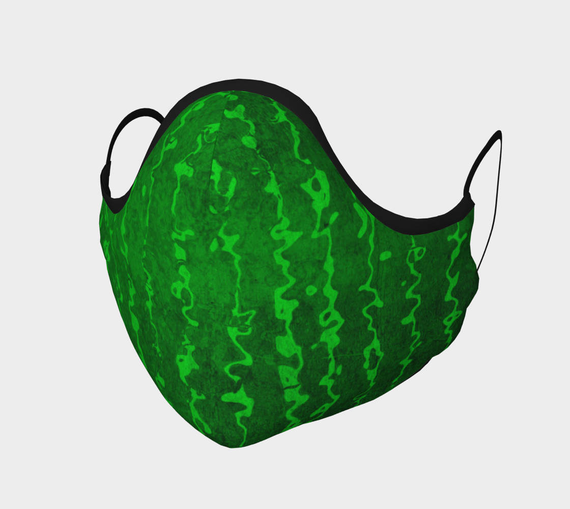 Face Mask - Dirty Watermelon Green aperçu