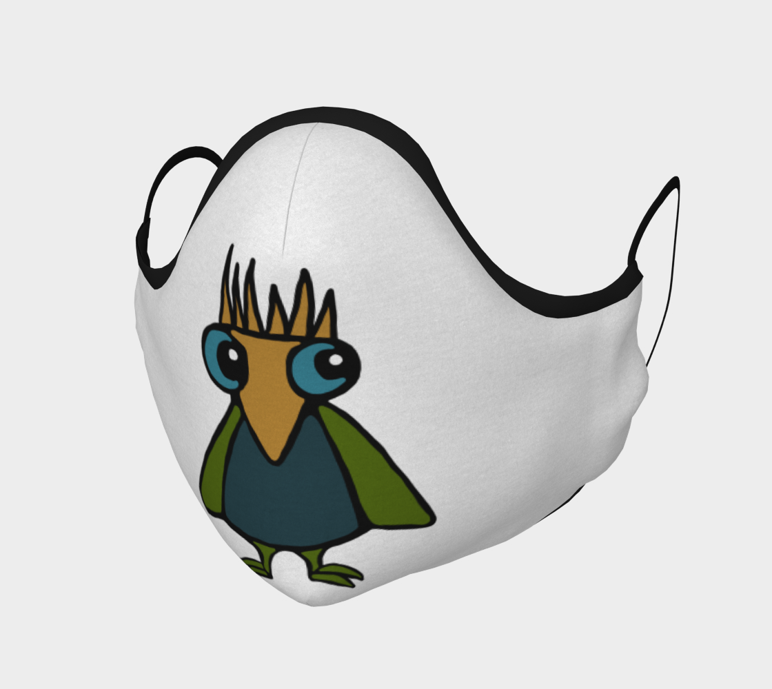 Aperçu de Face Mask - Todd (bird) #1