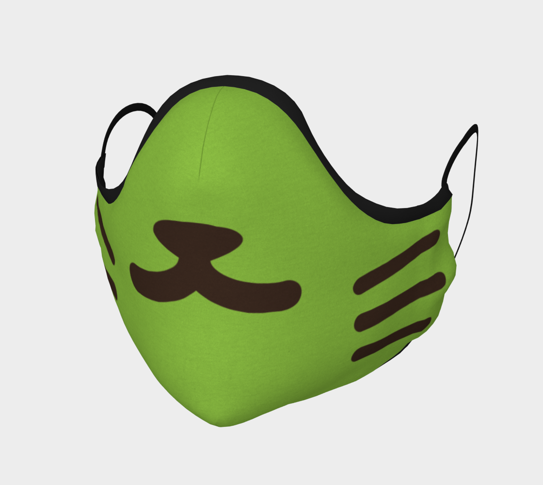 Cat Bean Mouth Face Mask preview