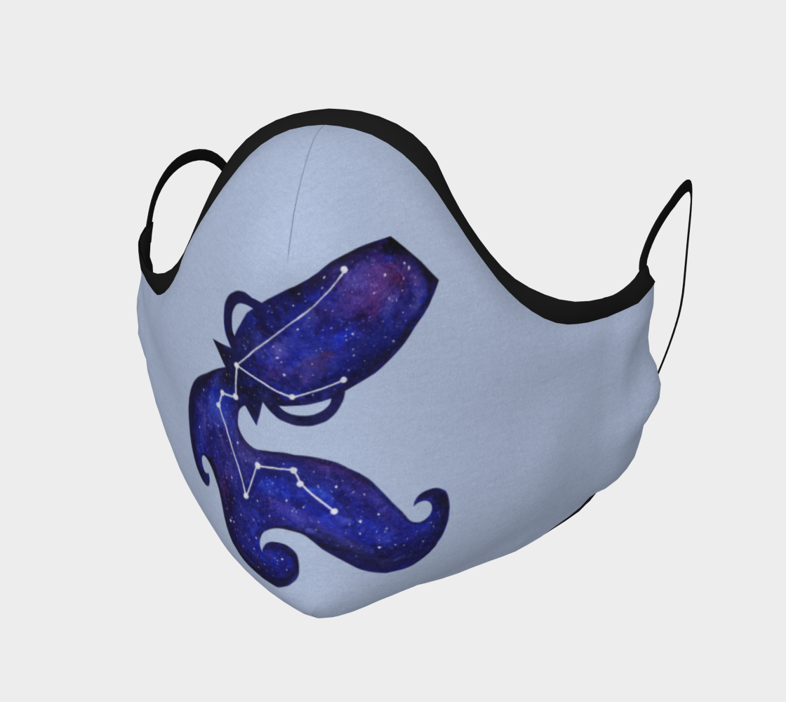 Astrological sign Aquarius constellation Face Covering aperçu