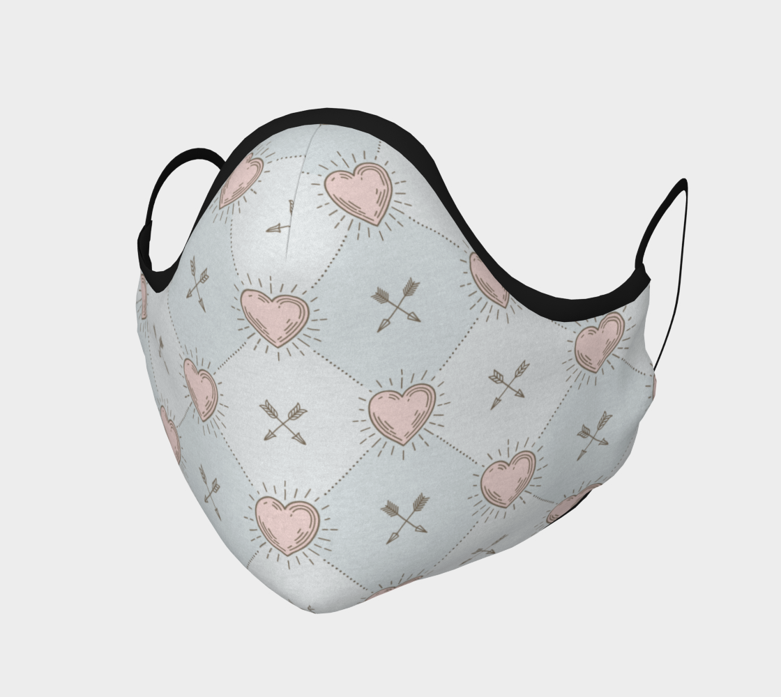 Cute Pink Hearts And Arrows preview #1