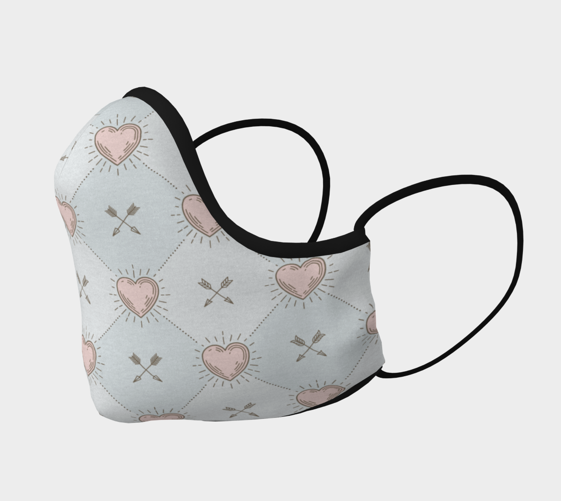 Cute Pink Hearts And Arrows preview #2