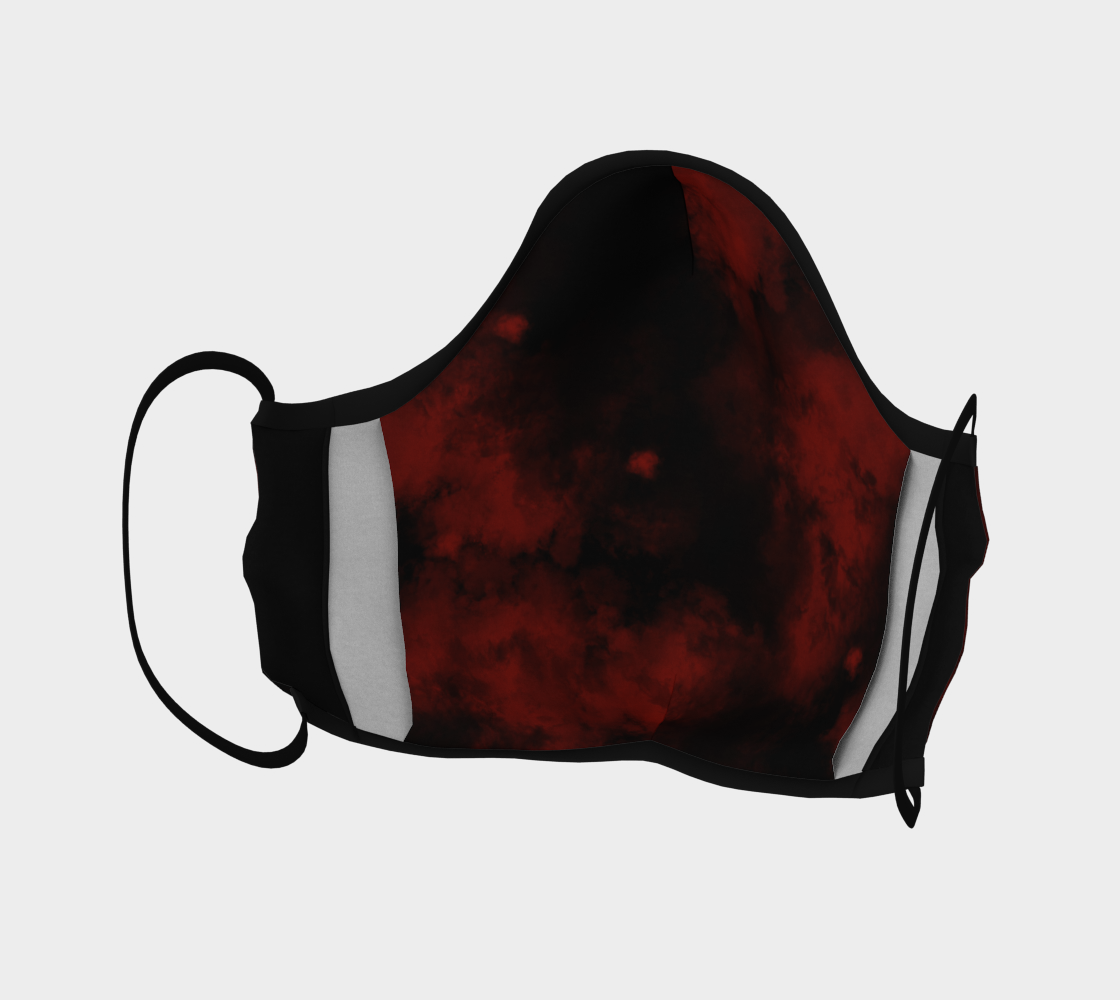 Red Galaxy Face Covering preview #4
