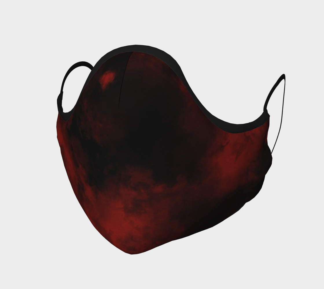 Red Galaxy Face Covering preview #1
