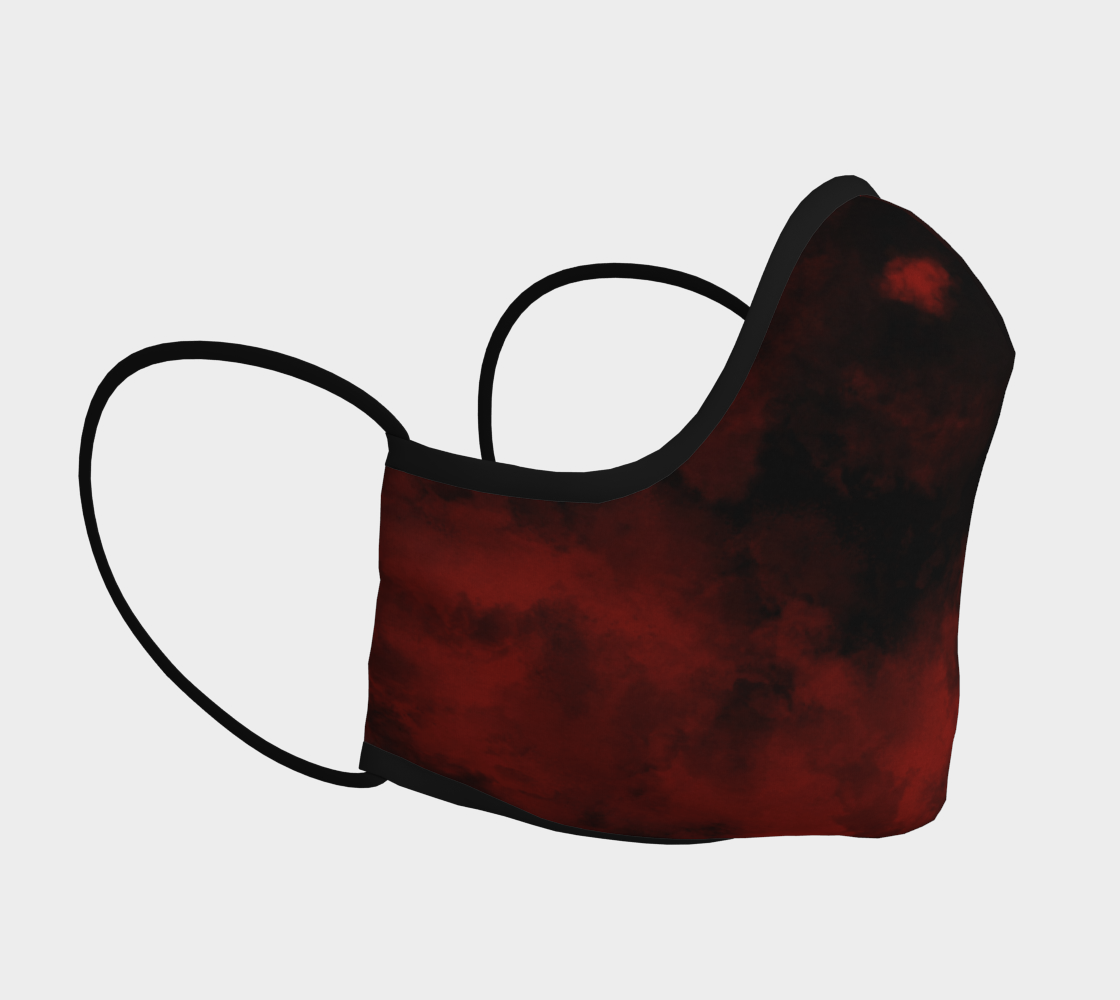 Red Galaxy Face Covering preview #3