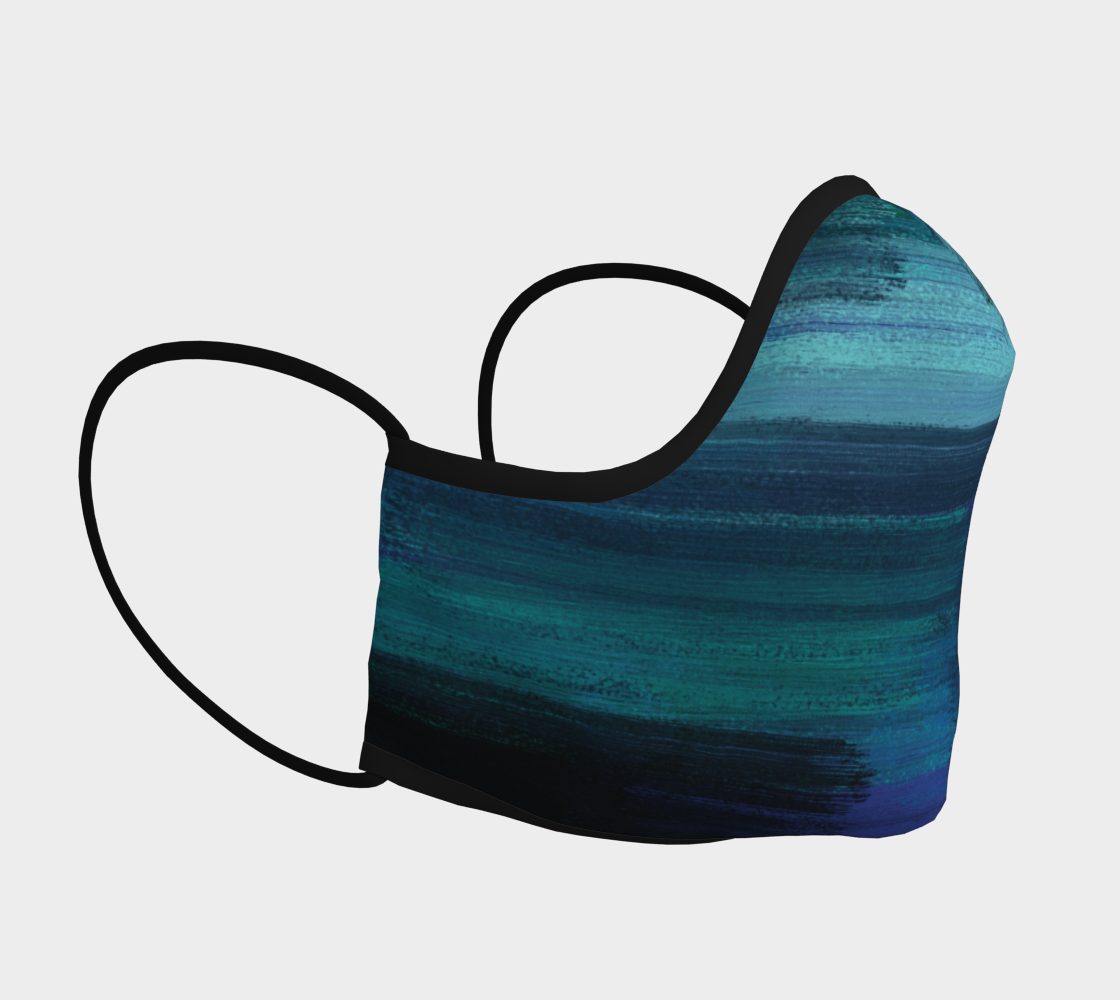 Midnight Ocean Face Covering preview #3
