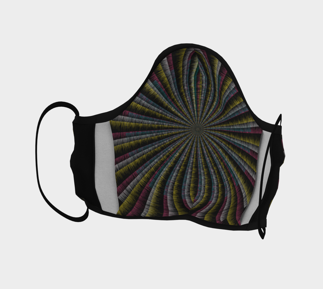 Trippy Tunnel Face Covering preview #4