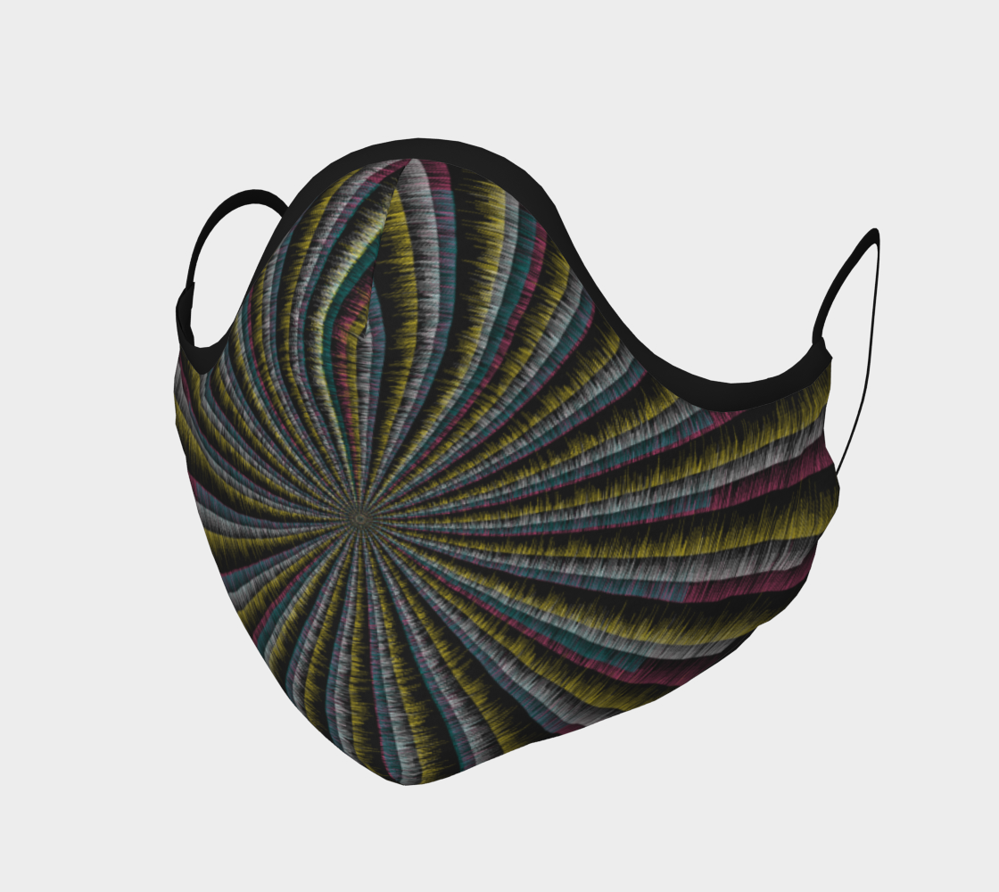 Trippy Tunnel Face Covering preview #1