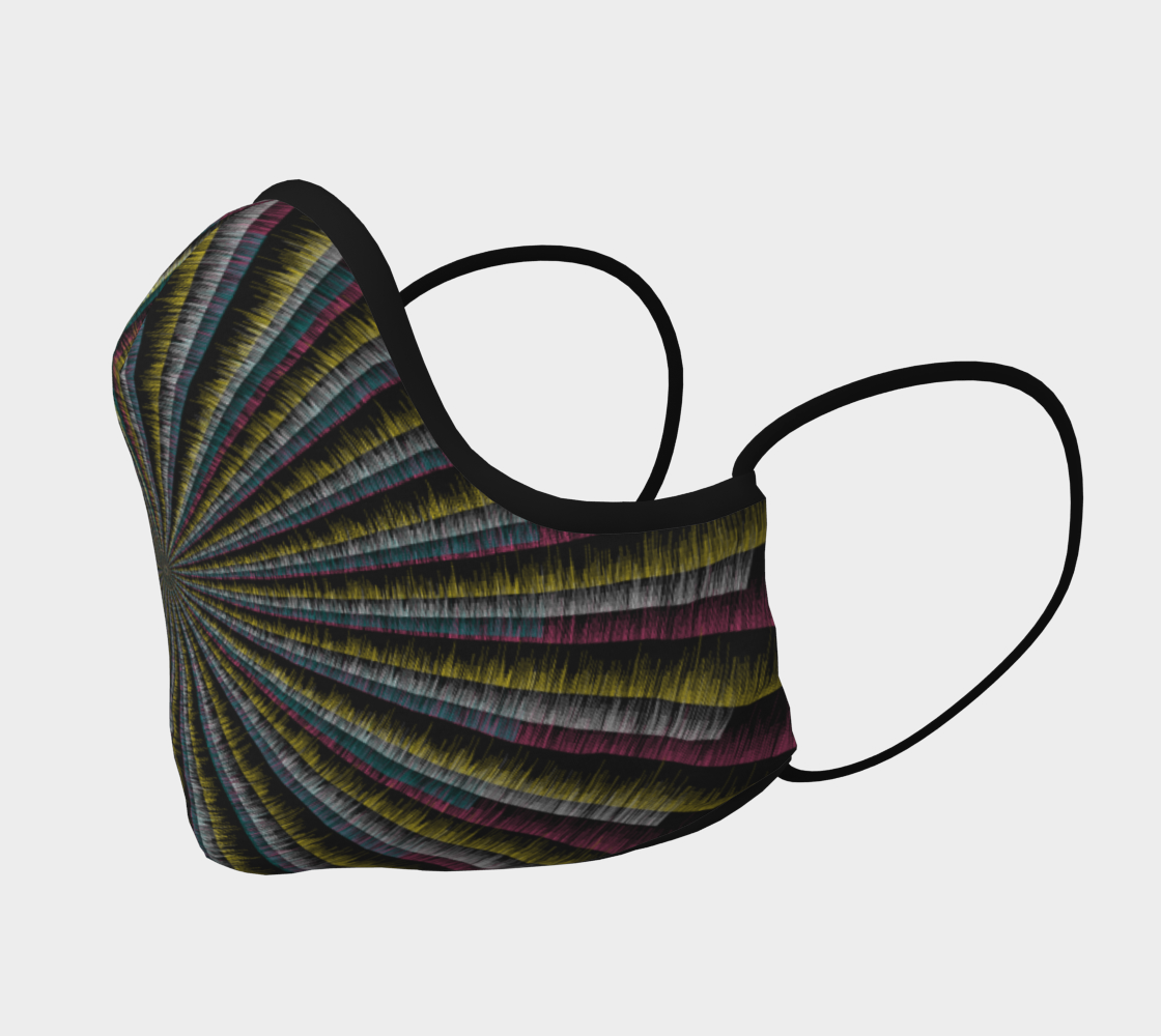 Trippy Tunnel Face Covering preview #2