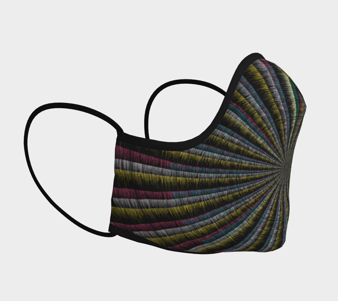 Trippy Tunnel Face Covering preview #3