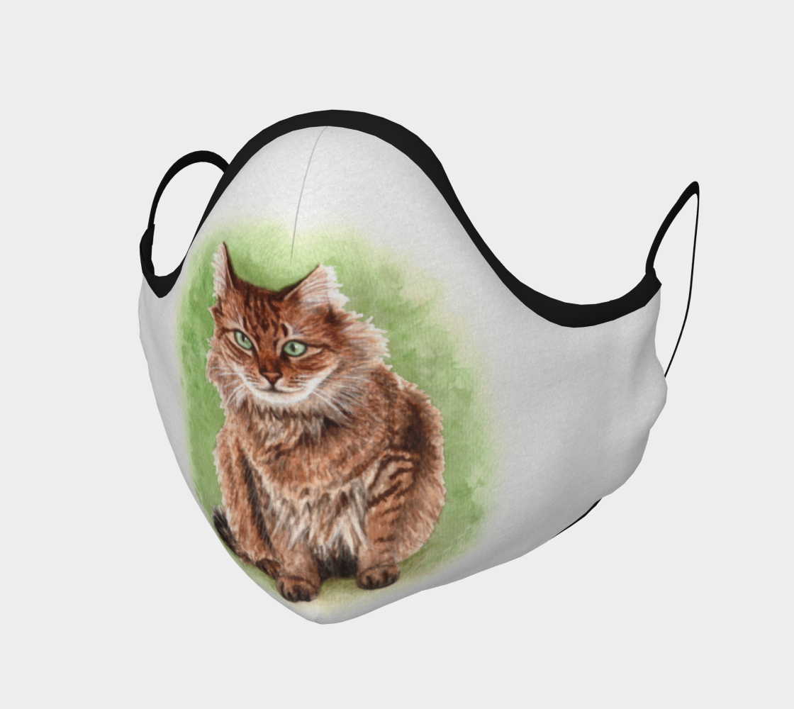 Somali cat Face Covering preview
