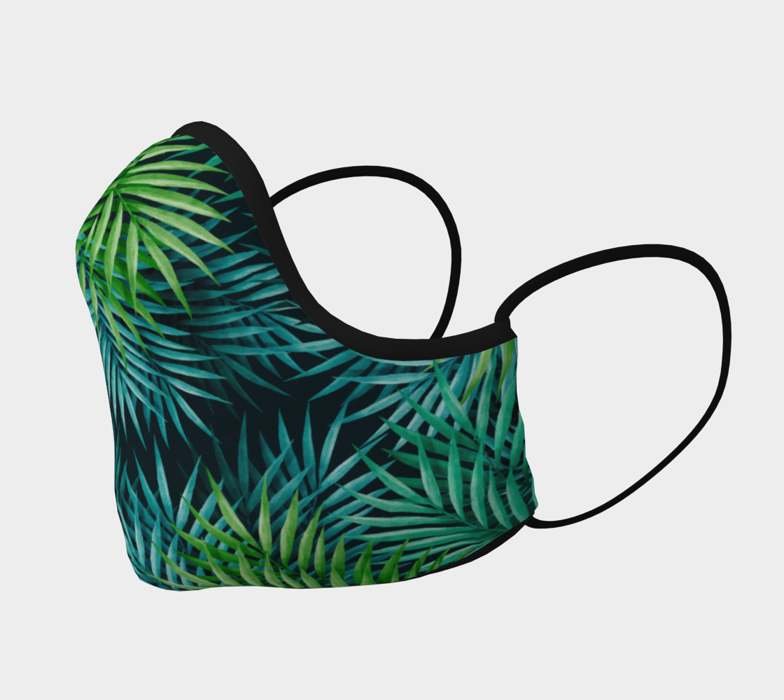 Exotic Green Palm Leaves preview #2