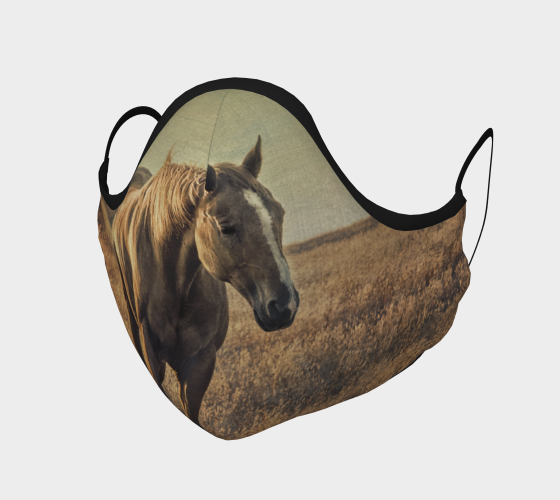 A Horse With No Name Face Mask aperçu