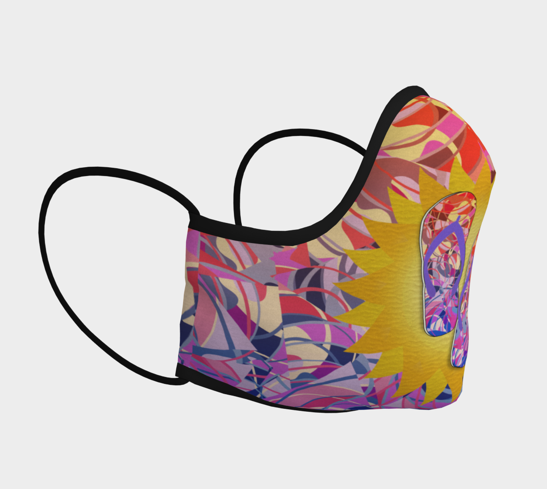 Violet Lavender Flip Flops Tangles preview #3