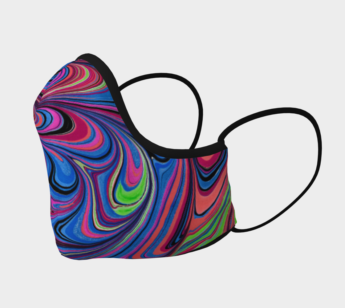 Aperçu de Masque marbling tourbillon Julie Lafaille #2