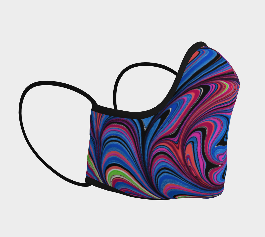Aperçu de Masque marbling tourbillon Julie Lafaille #3