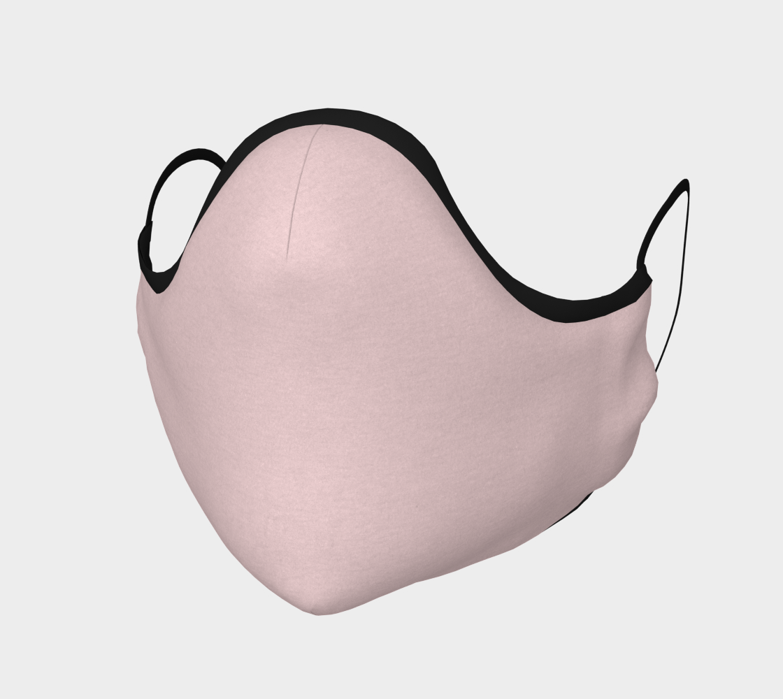 Face Mask Baby Pink, AOWSGD 3D preview