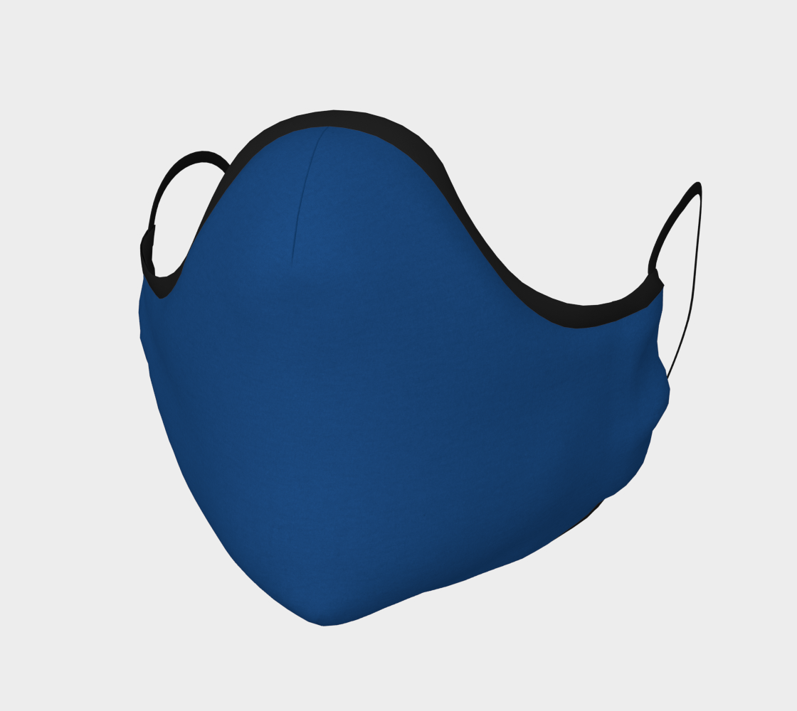 Face Mask Lapis Blue, AOWSGD 3D preview