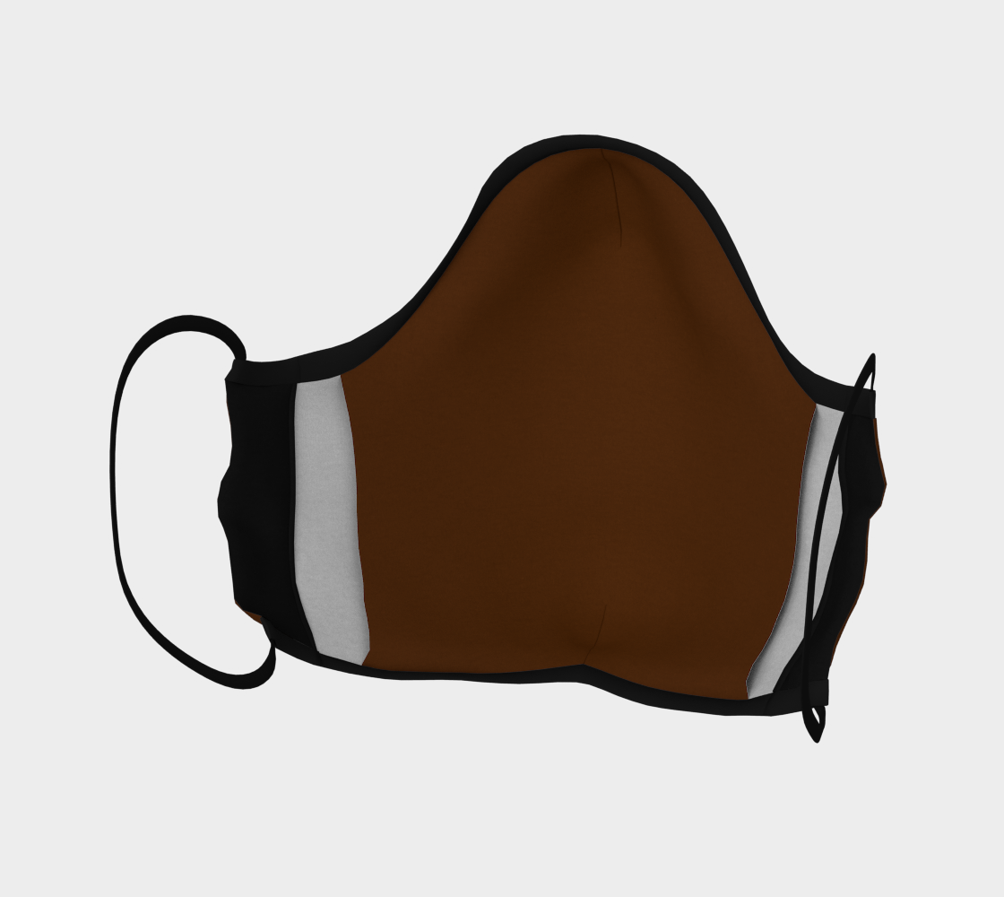 Face Mask Medium Shade of Brown, AOWSGD preview #4