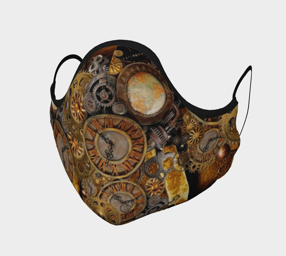 Steampunk Protective Face Mask by VCD © preview