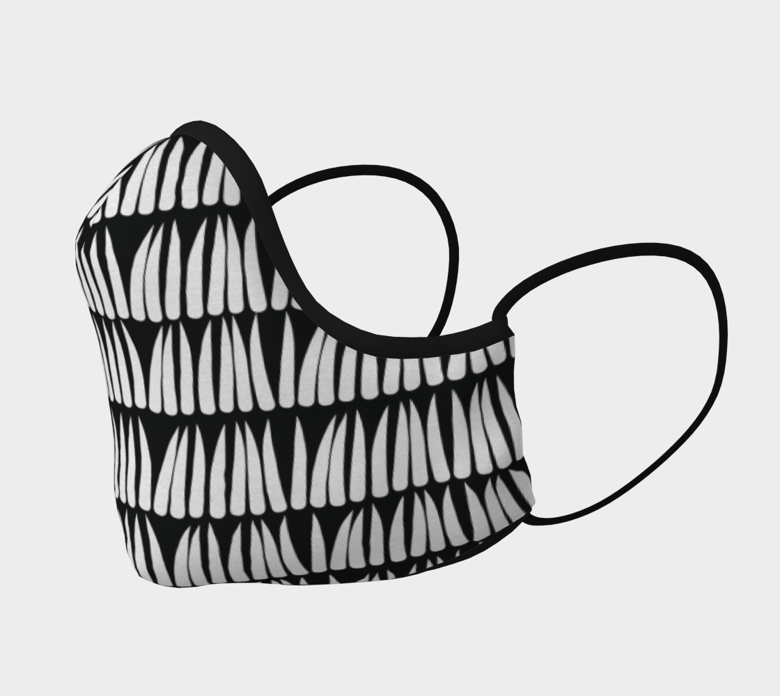 Aperçu de black dentillium mask #2