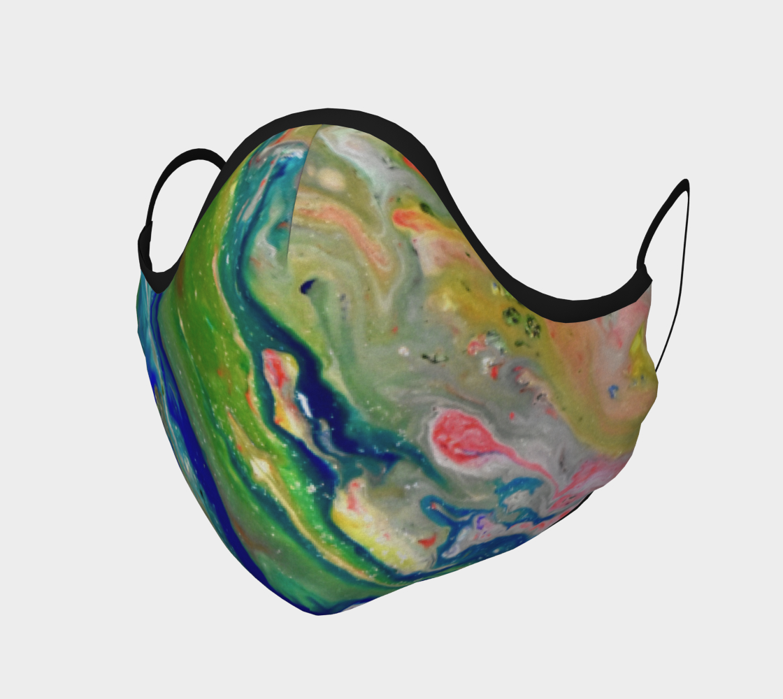 Aperçu 3D de Beautiful abstract mask