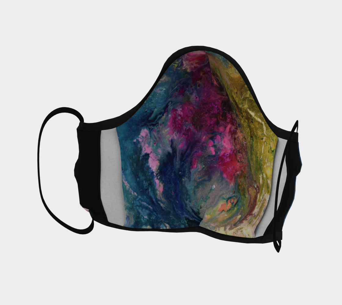 Aperçu de Rainbow blossom Mask #4