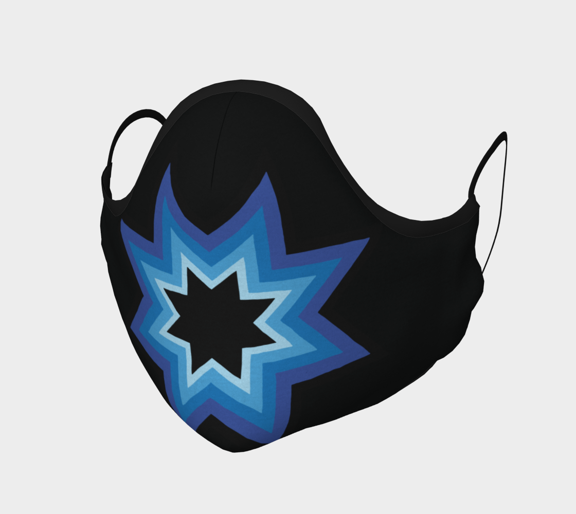 blue star mask preview