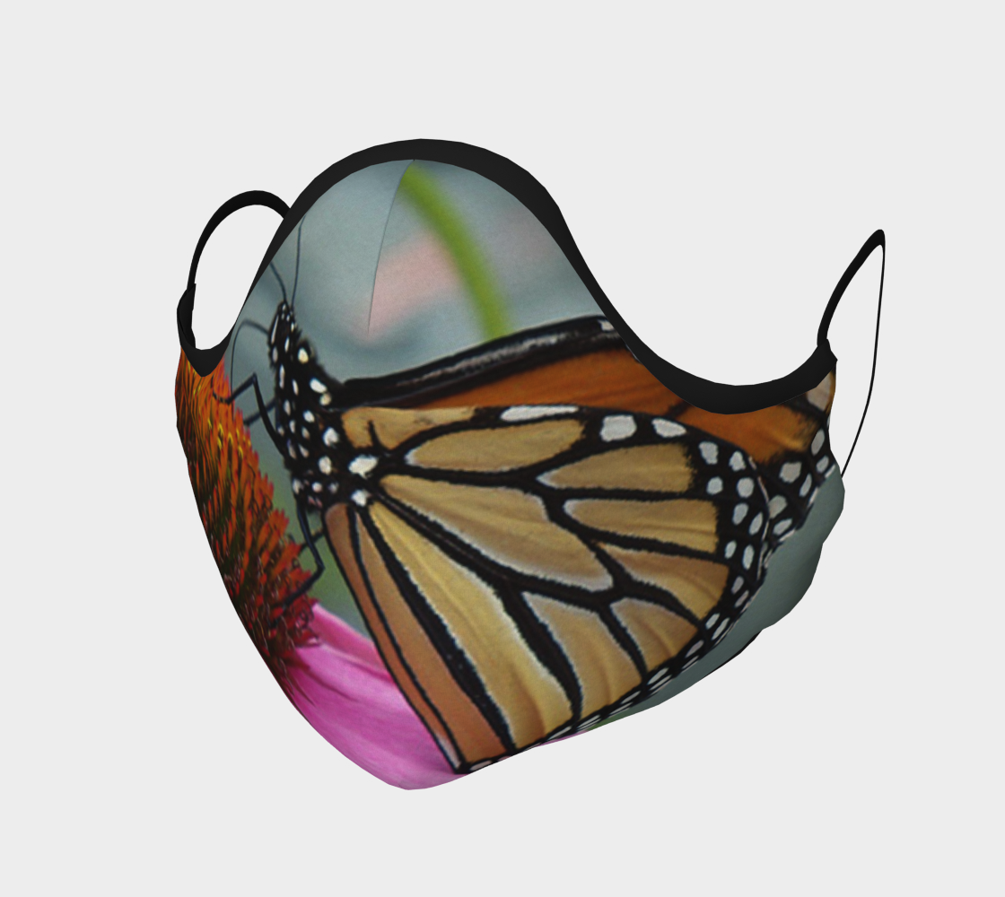 Aperçu de Monarch Butterfly Face Covering