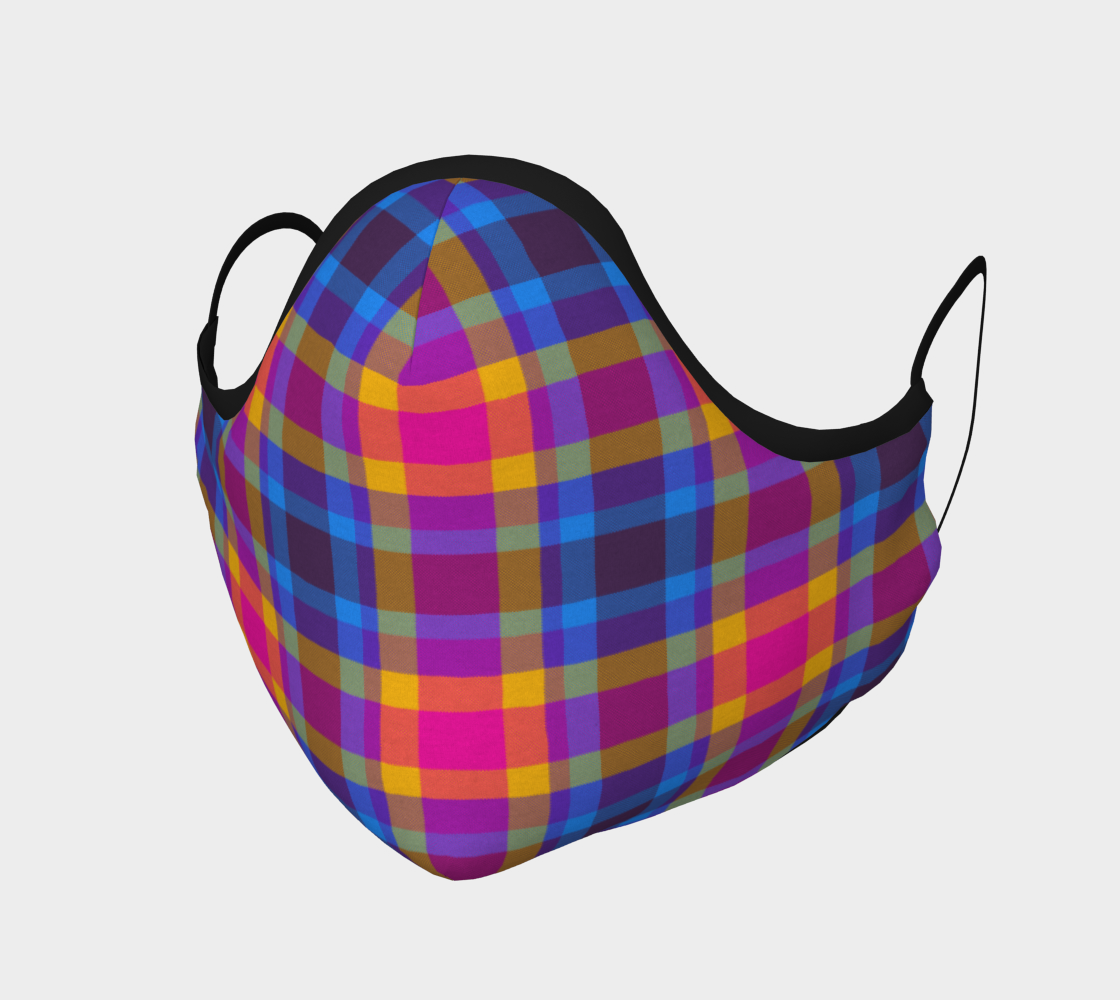Neon and Plaid 3D preview