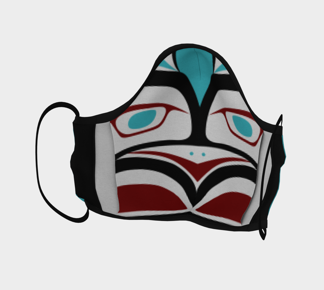 Formline Owl Face Mask preview #4