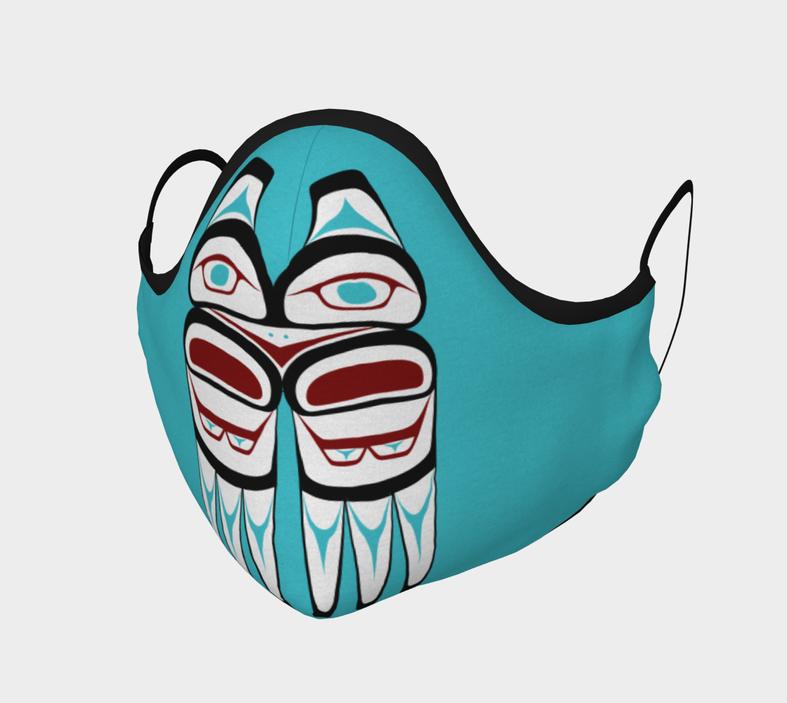 Formline Owl Face Mask preview #1