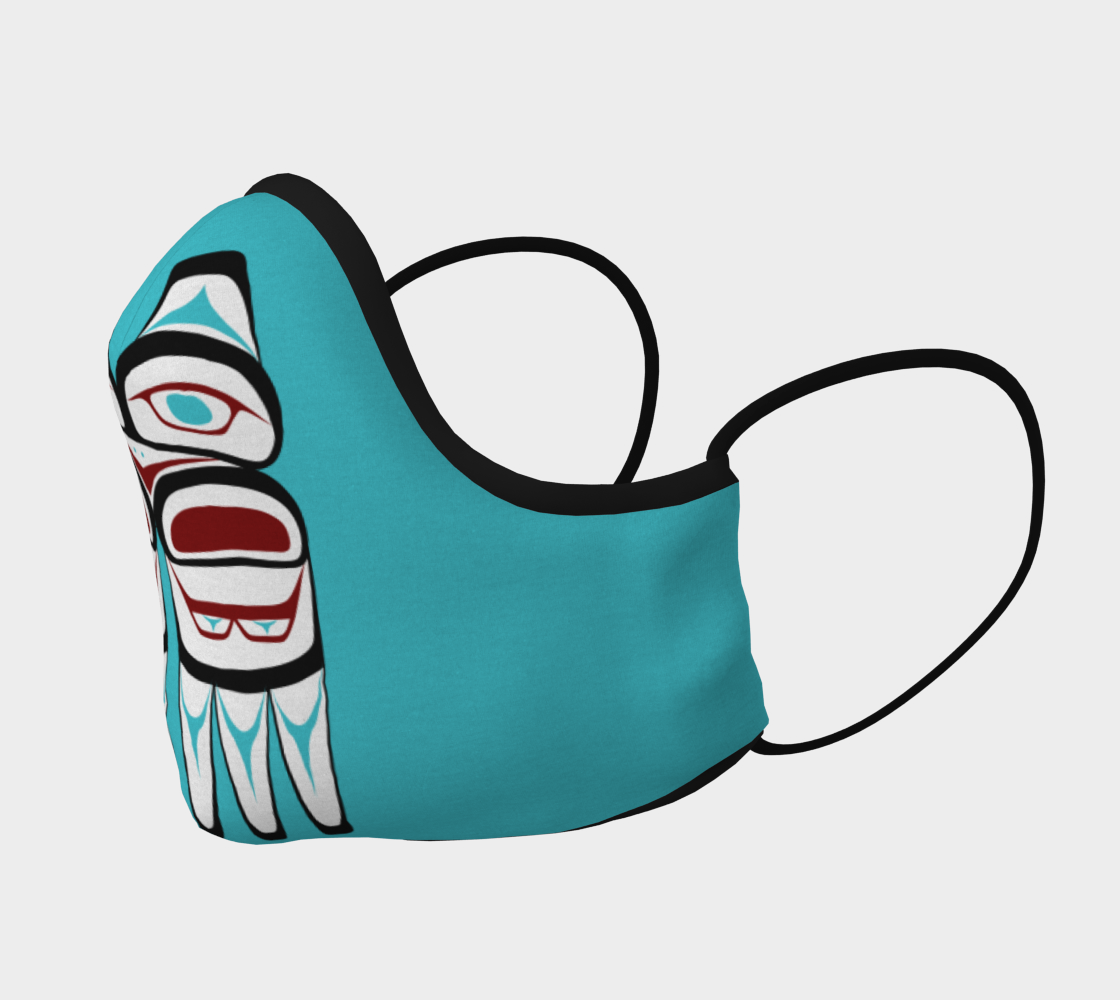 Formline Owl Face Mask preview #2