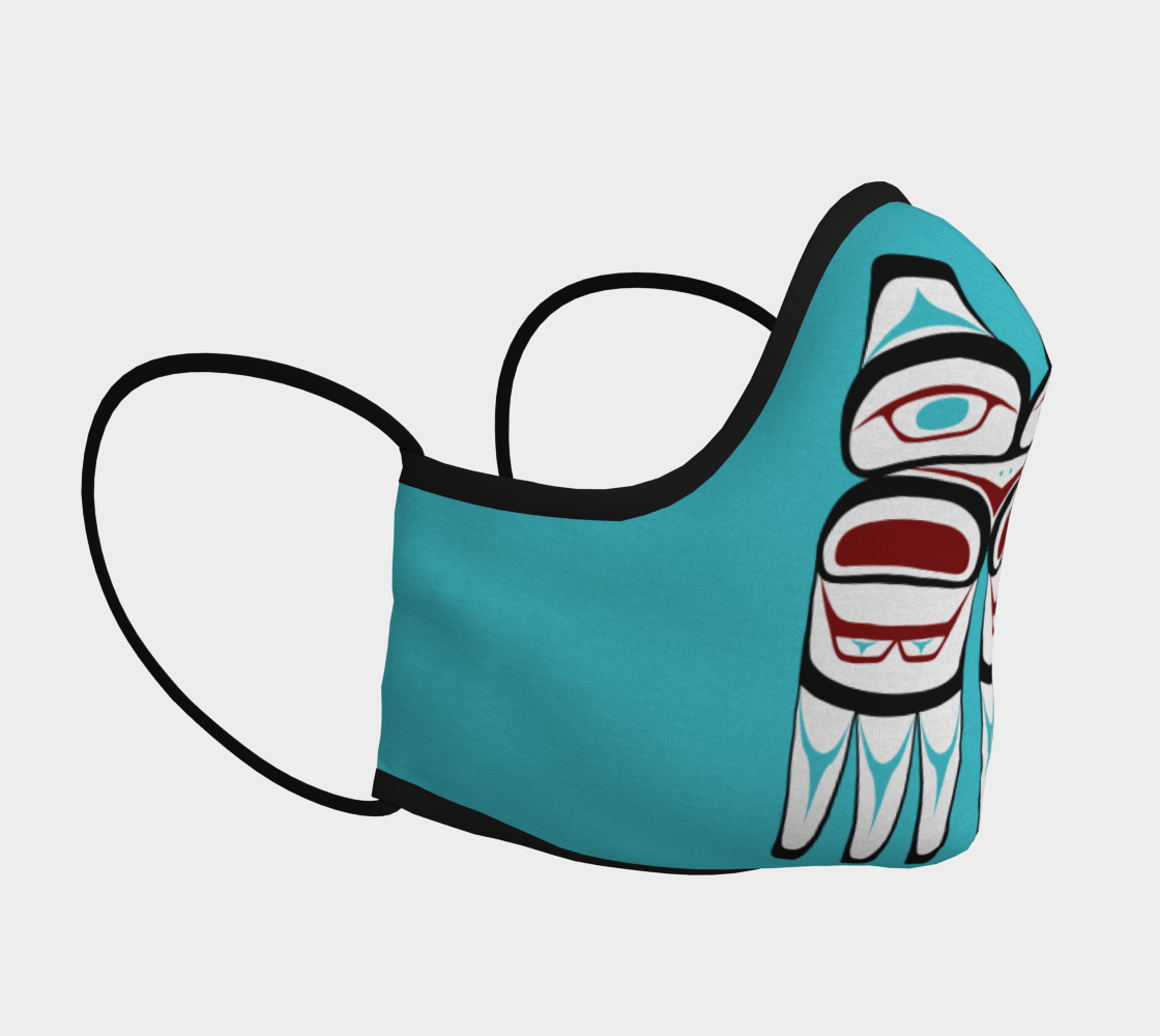 Formline Owl Face Mask preview #3