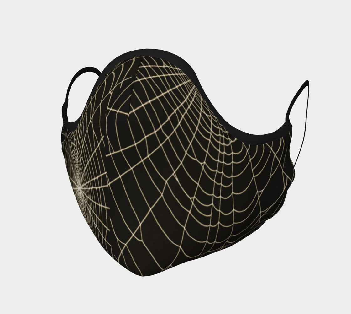 Spiderweb Protective Face Mask by VCD © preview