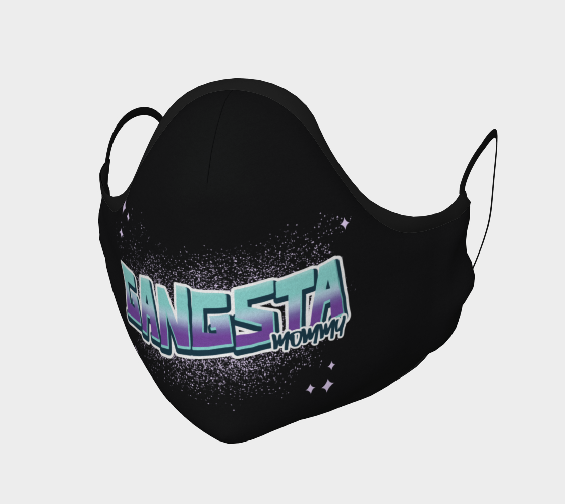 GANGSTA MOMMY Face Mask by VCD © preview
